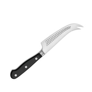 Cuchillos para Queso Premium de Acero Inoxidable con Hoja Afilada y Orificios Grandes, Mango Ergonómico Negro para Cortar, Rebanar y Servir Queso - Product Image 3