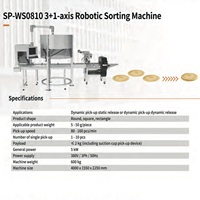 Máquina Robótica Inteligente para Empacar con Sistema de Visión de Alta Precisión, Robot Paralelo para Carga y Empaquetado Automático de Cajas