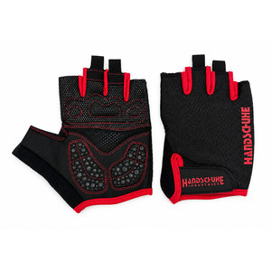 Meilleurs Gants de Fitness Demi-Doigts Populaires 2026 Noirs et Rouges en Maille Respirante Antidérapants pour Entraînement en Salle de Sport - Product Image 1