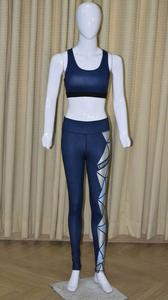 <b>Women</b> Geometric Print Mid Waist Yoga <b>Leggings</b> Seamless Quick Dry Spandex Activewear Gym Running Fitness Casual <b>Compression</b> Pants - Product Image 2