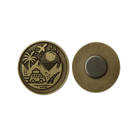 Regalos Promocionales del Fabricante, Obsequios Empresariales, Personalizados, Duraderos, de Metal Plateado, Imán para Refrigerador con Corte 3D, JIN