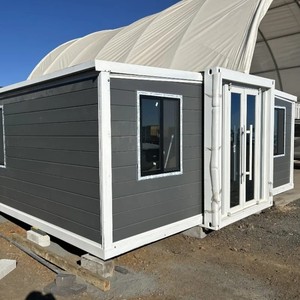 Maison conteneur modulaire de luxe en panneaux sandwich 40 pieds, extensible, préfabriquée, pour restaurant/bar/<span class=keywords><strong>bureau</strong></span>/maison de vacances, installation facile - Product Image 2