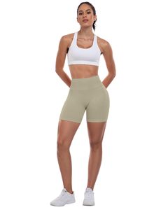 Running Shorts For Women Workout Gym Biker Shorts High Waisted Tummy Control Butt Lifting Sports Yoga Booty Scrunch Butt Shorts - Product Image 3