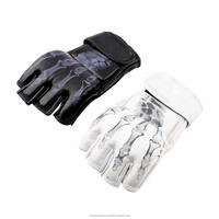 Guantes de Boxeo Profesionales de Cuero para MMA, Sparring y Grappling con Agarre Ergonómico