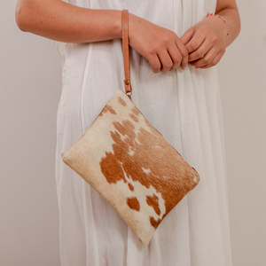 New Real Handmade Hair On Hide Cowhide Print Fur Leather Women <b>Wallet</b> Stylish Multi Use Purses ATM Card Holder <b>Wallet</b> - Product Image 1