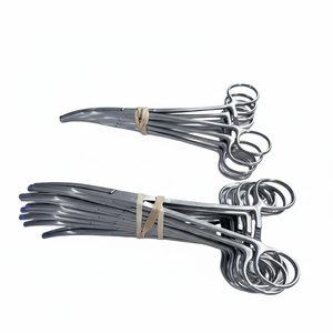 Pinzas de arteria Oschner V Mueller SU2814, 1x2 dientes, curvadas, 8 pulgadas, juego de 14 - Product Image 1