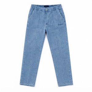 Pantalones Vaqueros Premium al por Mayor, Jeans Personalizados para Hombre y Mujer, Pantalones Casuales de Moda, Jeans de Algodón Vaquero de Pierna Recta y Corte Relajado - Product Image 1