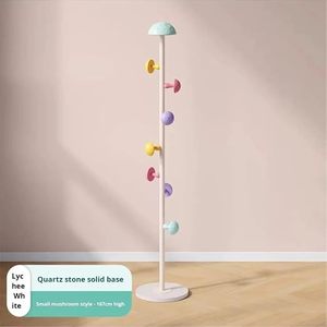 Nordic Style Standing Coat <b>Rack</b> With Colorful Hooks For Living Room Storage - Product Image 2