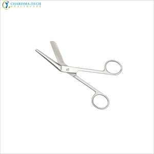Ciseaux d'épisiotomie de qualité supérieure 14,5 cm 22 cm en acier inoxydable Instruments chirurgicaux gynécologiques obstétricaux certifiés CE ISO - Product Image 3