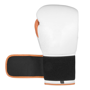Guantes de boxeo de cuero con cordones, confiables y duraderos, con logo personalizado, guantes de boxeo de cuero genuino, guantes de boxeo de cuero nuevos. - Product Image 4