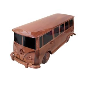 Wooden Truck Toy Van for Boys 8-13 Years Educational Craft Toy Push & Pull-Back Hanoi Vietnam Accept Customized Brand - Product Image 1