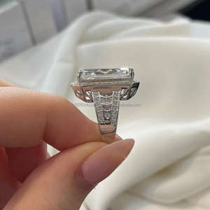 Anillo de Compromiso/Boda de Diamantes Amarillos en Oro de 14K Estilo Vintage para Mujer, Corte Radiante, Diamante Cultivado en Laboratorio VS Clásico, Certificado IGI - Product Image 2