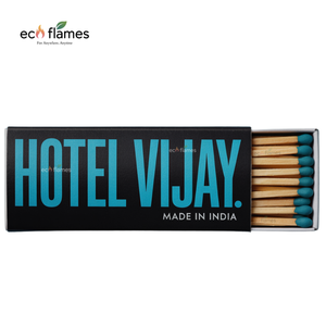 Eco Friendly <b>Wooden</b> Safety Matches Advertising Damp Proof Hotels Cigar Use Bulk Supplier India Wholesale Printed Logo Matchbox - Product Image 6