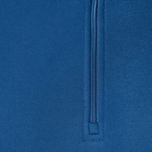 Sweat-shirt polaire à col zippé personnalisé pour homme, en coton, pull décontracté d'hiver, veste unie, vente en gros de vêtements de sport - Product Image 6