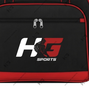 Custom DST laptop bags <b>for</b> sororities and fraternites black bag with red piping delta black bag <b>for</b> <b>computer</b> - Product Image 6