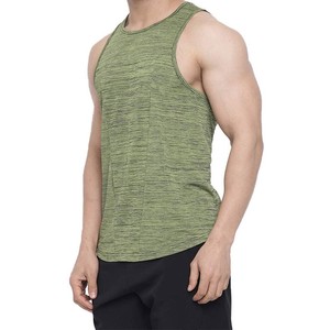 Camiseta sin Mangas para Hombre, Color Verde Oliva, Cuello Redondo, Tejido de Punto, Color Sólido, Estilo Casual, Secado Rápido, Nuevo Modelo de Tendencia 2026 - Product Image 4