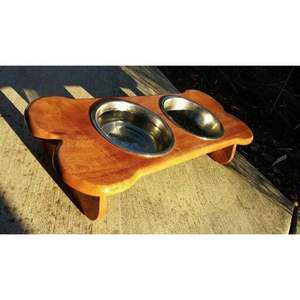 Promotional <b>Wooden</b> <b>Dog</b> <b>Bowl</b> <b>Stand</b> with Stable Base for Your Pup's Comfort and Safety - Product Image 6