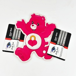 แผ่นอะคริลิคสำหรับต่อขนตา Lucky Lash สีชมพูสดใส รุ่น Care Bear พร้อมแม่เหล็กสำหรับคีบขนตา อุปกรณ์เสริมความงามสำหรับขนตา LASH TILE - Product Image 4
