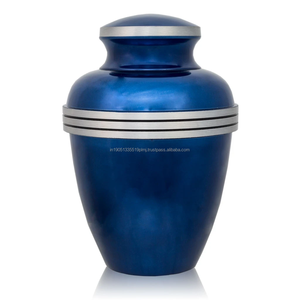 Urnas de cremación de latón al por mayor para cenizas humanas, recuerdo de metal personalizado, suministros funerarios conmemorativos, urnas para cenizas humanas y de adultos - Product Image 5