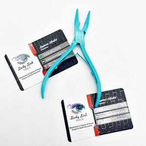 Pince d'extension de cheveux durable en acier inoxydable de qualité chirurgicale professionnelle Micro perles outil de Logo personnalisé cheveux durables - Product Image 3