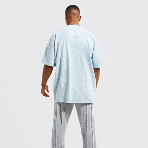 Camisetas Vintage con Lavado Ácido para Hombre, Algodón Premium, Tela Suave y Transpirable, Ajuste Cómodo, Ropa Casual de Verano, Manga Corta, Personalizadas - Product Image 4