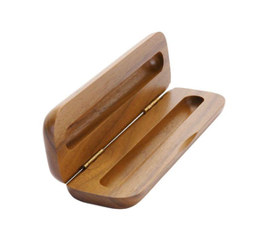 Solid Wood Pen pen Holder/<b>Box</b> Handmade Polished For Office Promotional Gifts Excellent Quality With Custom Logo - Product Image 1