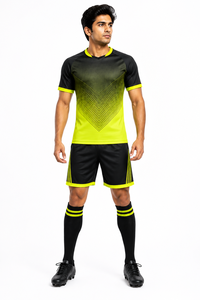 Custom Unisex Raglan Sleeve Crew Neck Short Sleeve Sports Jersey Set Quick Dry Breathable Polyester Drawstring Team Soccer - Product Image 2