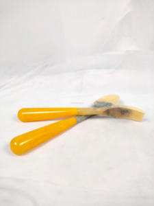 Cucharas para Ensalada Ecológicas de Resina, Cuchara Desechable de la Mejor Calidad, Uso Doméstico y en la Cocina, Pulido Espejo, Fiestas, Eventos, Apto para Lavavajillas - Product Image 3