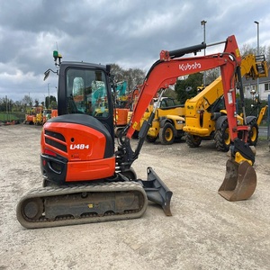Excavatrice de chantier Kubota U48 4,8 tonnes, type chenillé, avec moteur puissant, pompe, PLC, boîte de vitesses, prête à être expédiée, en stock - Product Image 5