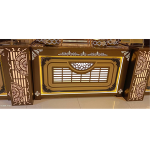 Mostrador de buffet decorativo de acero inoxidable para catering - Product Image 1