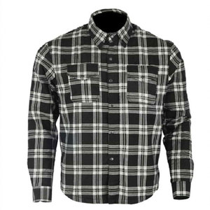 Camisa de Franela para Motocicleta con Tela Ligera y Corte Relajado para Viajes por Carretera Cómodos - Product Image 1