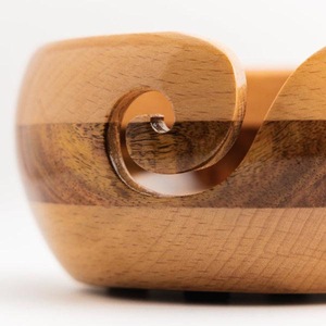 Wooden Yarn Bowls High Quality - Product Image 3
