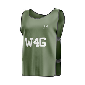 Custom Printed Front Plus Size Soccer <b>Bib</b> Shirts Breathable Moisture Wicking Quick Dry High Quality Factory Prices Practice <b>Bibs</b> - Product Image 2