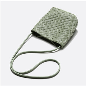 Bolso tipo cubo de cuero genuino, bolso tipo cubo premium para mujer, bolso tipo cubo de cuero para mujer, bolso de cuero de alta calidad - Product Image 3