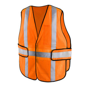 Gilet de sécurité haute visibilité classe 2 en polyester imperméable, logo personnalisé, vêtements de travail à LED clignotantes, service OEM, vente en gros, nouvelle arrivée - Product Image 4