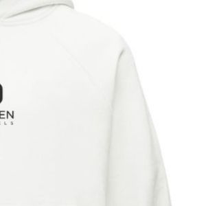 เสื้อฮู้ดดี้โอเวอร์ไซส์พรีเมียมสำหรับผู้ชาย ผ้าคอตตอนผสมเนื้อหนา ทรงหลวม แขนยาว สไตล์ลำลอง แฟชั่นแนวสตรีท - Product Image 5