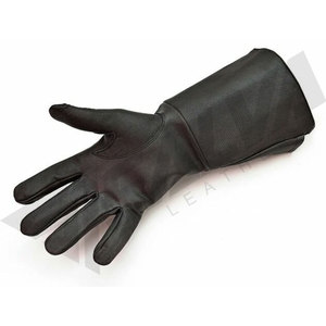 Gants en cuir professionnels pour hommes à écran tactile – Doublure en soie longue jusqu'au coude, design élégant et ajusté pour l'hiver, prix attractif - Product Image 2