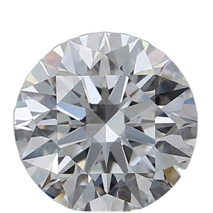 Diamantes cultivados en laboratorio de 1,0 quilates, corte brillante redondo, excelente pulido, Color F, grado VS2, claridad, fabricación de joyas, solitarios sueltos - Product Image 1