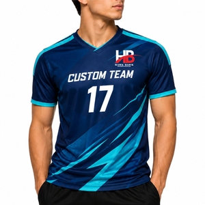 เสื้อกีฬาผู้ชายแบบกำหนดเอง แห้งเร็ว เสื้อฝึกซ้อม ออกแบบเองได้ ชุดทีม ทรงแอธเลติก สั่งซื้อจำนวนมาก คุณภาพพรีเมียม สำหรับผู้ชาย - Product Image 1