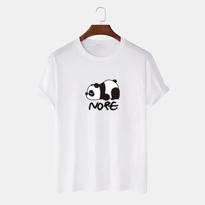เสื้อยืดฤดูร้อนผู้ชายปี 2026 ผ้าฝ้าย 100% ทรงปกติ สั่งทำโลโก้ได้ พิมพ์ลายซิลค์สกรีน รับผลิตแบบ OEM ผ้าไม่เป็นขุย น้ำหนัก 200 กรัม ขั้นต่ำสั่งซื้อน้อย 100 ตัว - Product Image 5