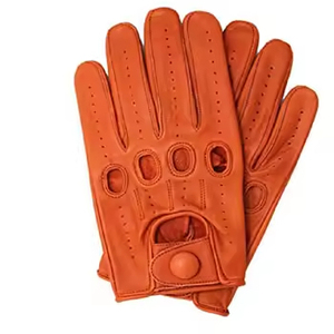 Nuevos Guantes de Conducción de Cuero Genuino Impermeables y Antideslizantes para Hombre, Unisex, Estilo Moderno, Alta Calidad - Product Image 2
