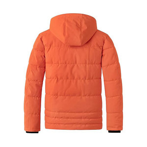 Veste matelassée thermique légère pour femme avec capuche, manches longues, coupe-vent, imperméable, fermeture éclair, veste matelassée décontractée pour l'hiver - Product Image 4
