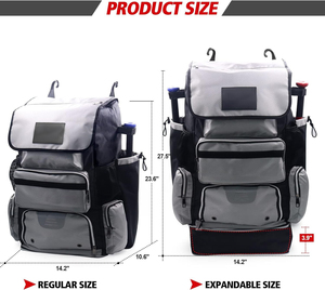 Wholesale new Factory made Baseball bags with custom colors and hot selling features for sports Baseball bags For online Sale - Product Image 3