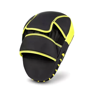 Guantes de Entrenamiento Focus Mitts al por Mayor para Clubes de Boxeo, Gimnasios, Centros de Fitness y Uso Deportivo, Guantes Focus Mitts Negros y Amarillos de PU Elástico - Product Image 5