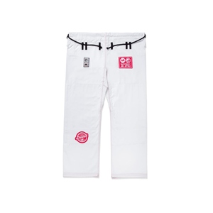 Kimono de Jiu-Jitsu Brésilien Professionnel Blanc Shoyorol Carmine pour Compétition, Ensemble de Tenue d'Entraînement CP-BJJ-43 - Product Image 3