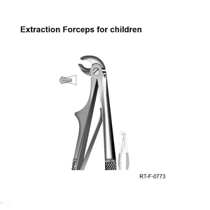 Forceps d'extraction ergonomiques de type anglais en acier inoxydable par Roboz Tech Pakistan - Product Image 3