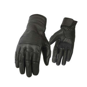 Gants de moto unisexes Pyrotect, à doigts entiers, compatibles avec les écrans tactiles, en cuir, pour motocross, course, motard, moto - Product Image 3
