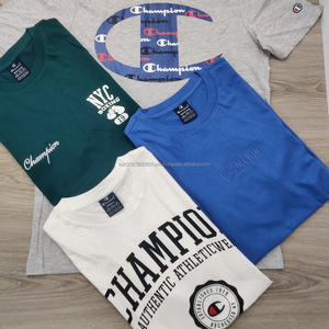 T-shirt brodé en polyester et coton pour homme et femme, toutes saisons, été, en stock, tailles M, L, XL, fabriqué au Bangladesh - Product Image 5