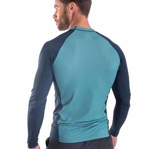 Camisetas de Compresión para Hombre, Diseño OEM/ODM, para MMA y BJJ, con Estampado por Transferencia de Calor, Poliéster/Nailon Transpirable, Antibacteriano, UPF50+ - Product Image 2