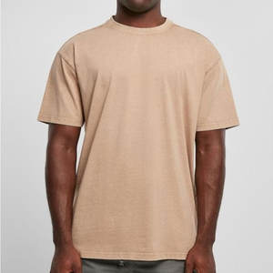 T-shirts décontractés amples et surdimensionnés pour hommes, 100 % coton, personnalisables avec logo, 240 grammes, col rond, pour la gym, le fitness et le sport, à manches courtes – Nouveauté très prisée - Product Image 6